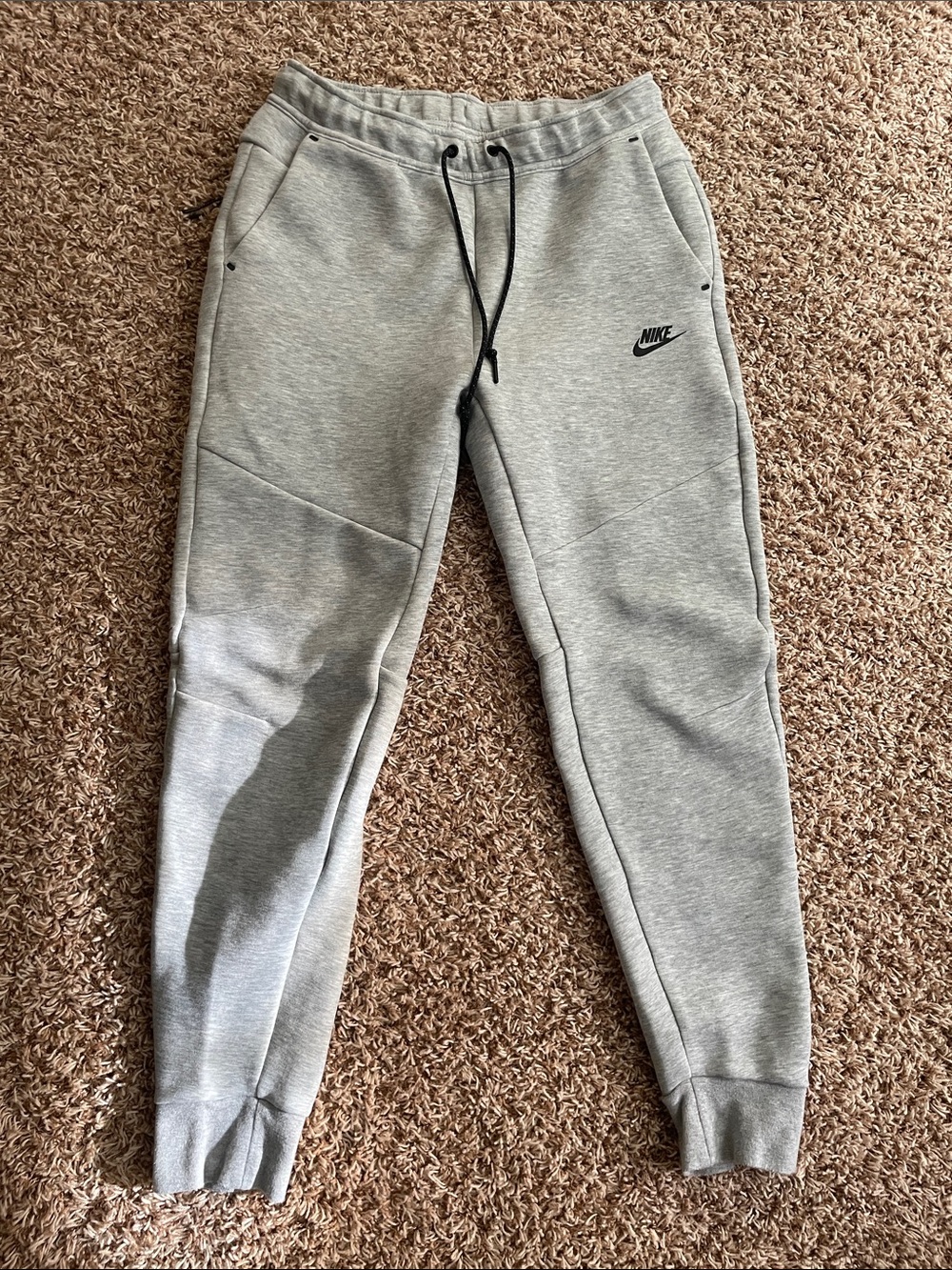 Nike Kids Gray Athletic Fleece Joggers